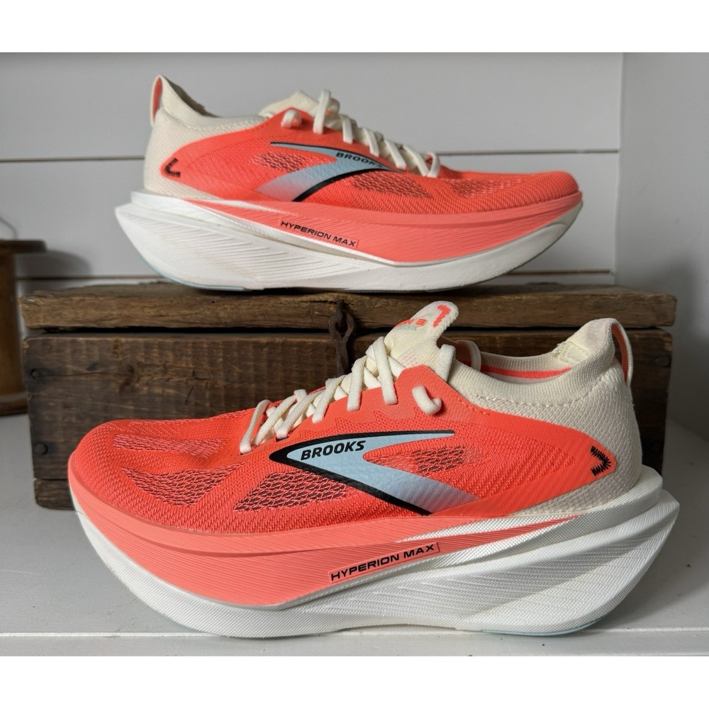 Brooks Hyperion Max 3 Running Shoes Womens 10 Fiery Coral Atomizer